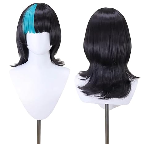 Anime Cosplay Blue Hair - Parrucca Anime Kirara Hoshi, capelli ricci