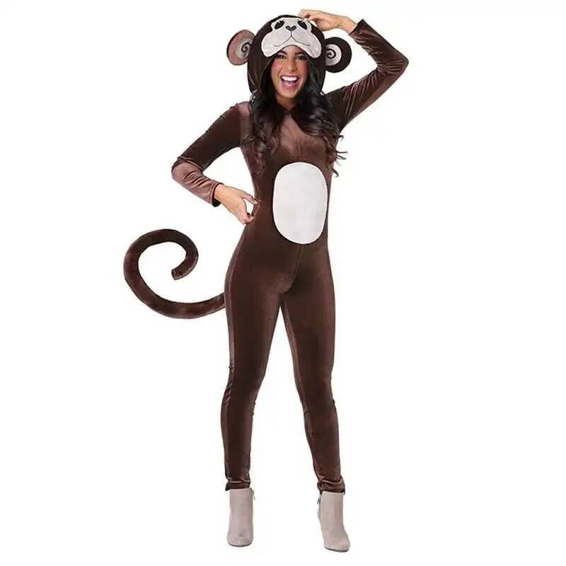 Nuovo pigiama tutina scimmia m - Anime Cosplay Jumpsuit recensione e prezzo