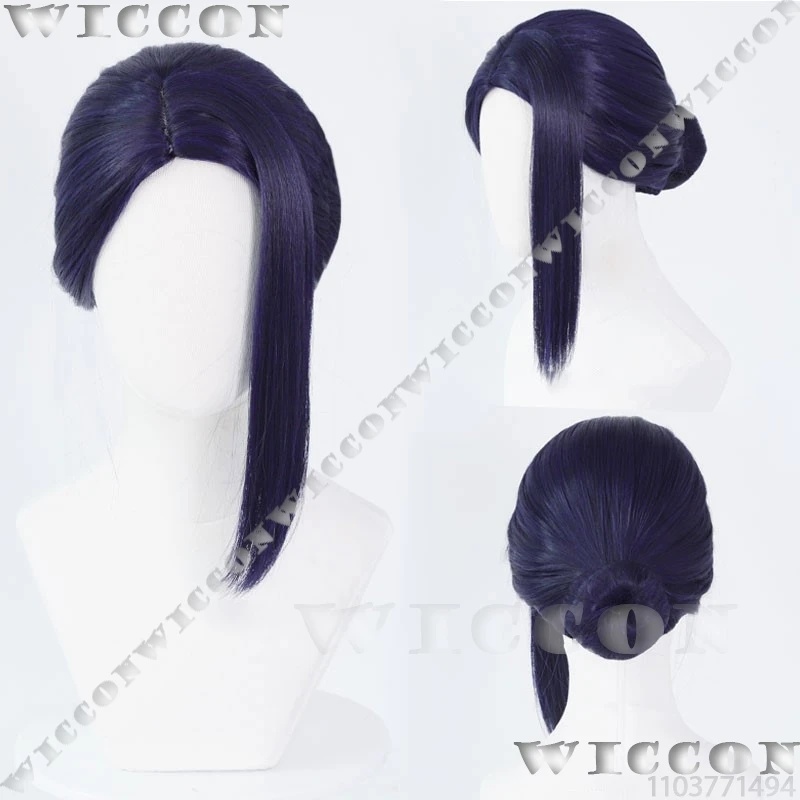 x;3,f6'b7\g,Caitlyn Kiramman A - Anime Cosplay Blue Hair recensione e prezzo