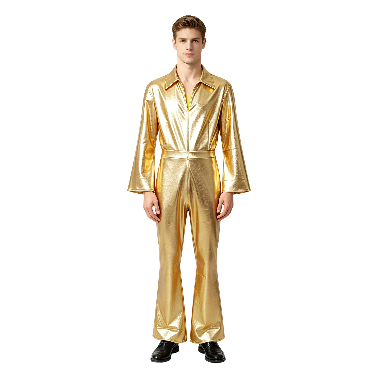 Tuta Metallizzata Dorata Lucid - Anime Cosplay Jumpsuit recensione e prezzo