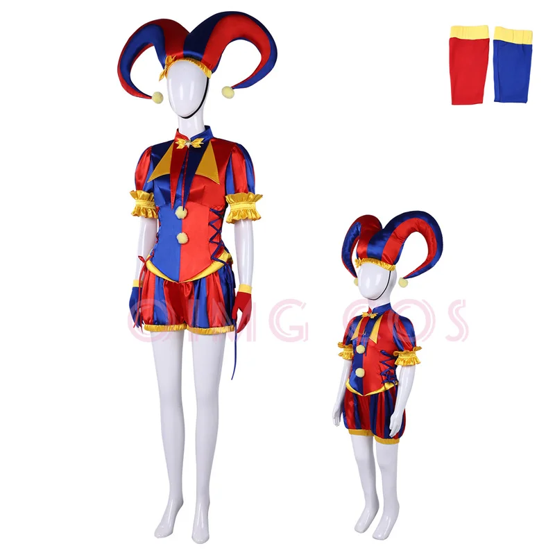 Costume Cosplay Pomni del Digi - Anime Cosplay Jumpsuit recensione e prezzo